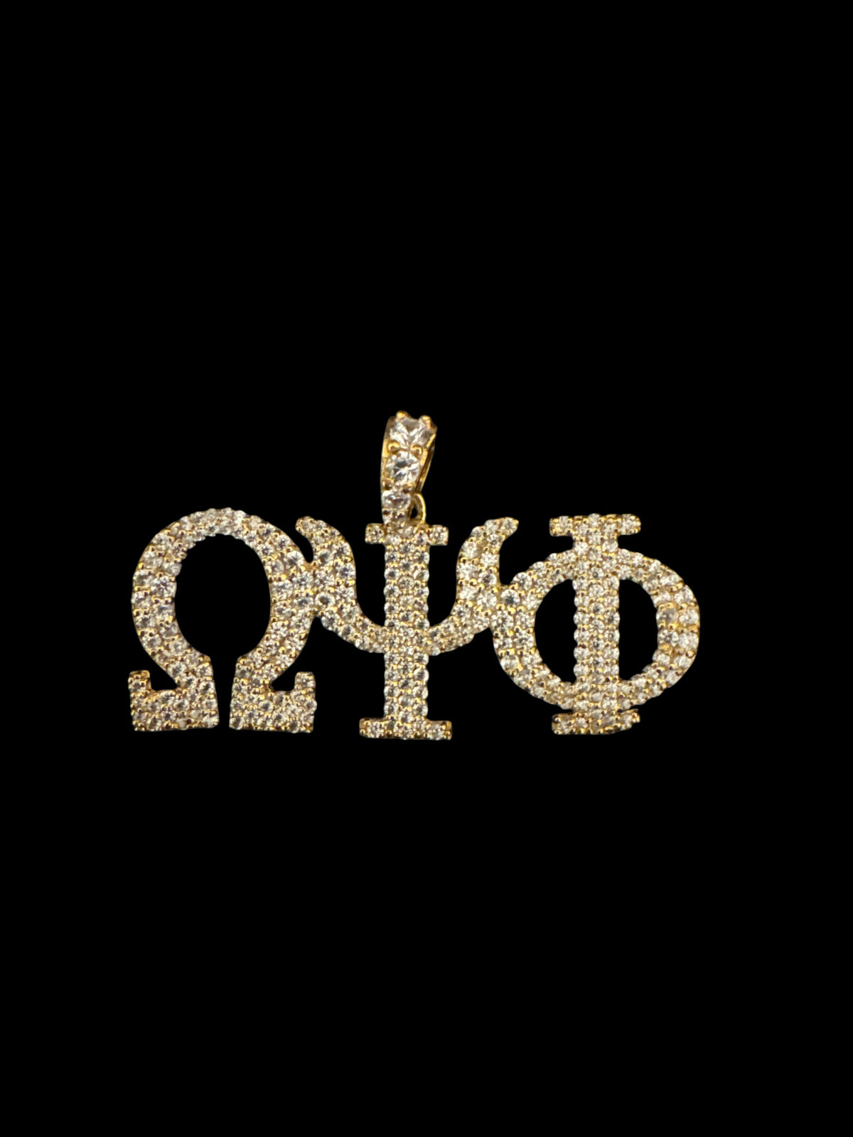 Omega Psi Phi “Greek letter”pendant