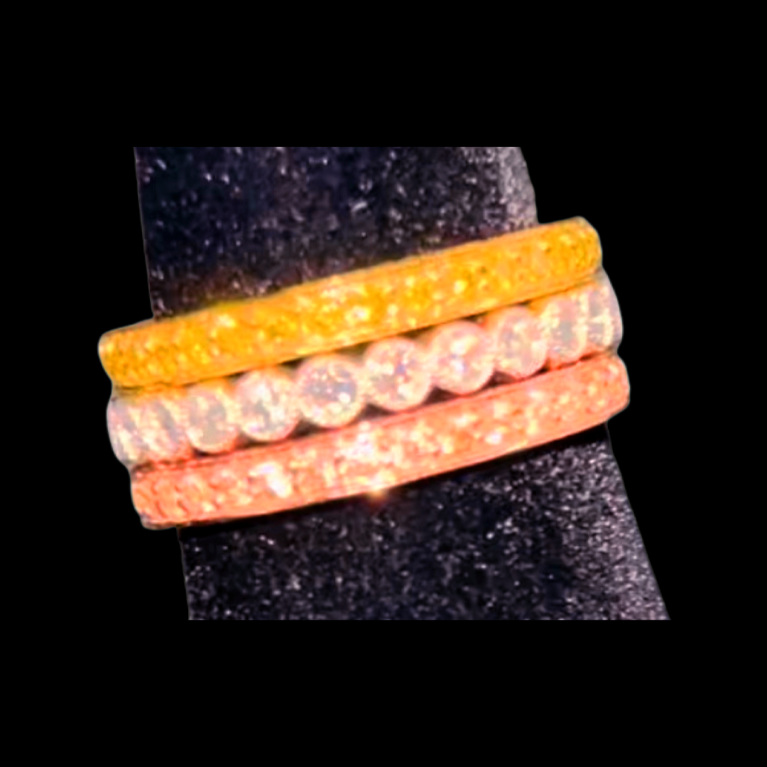 The Trifecta Stackable Rings