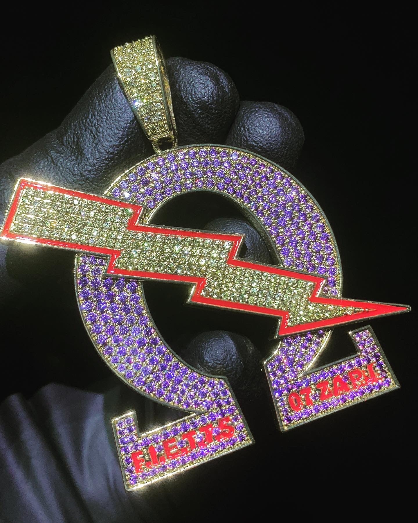 Omega Psi Phi Custom Pendant