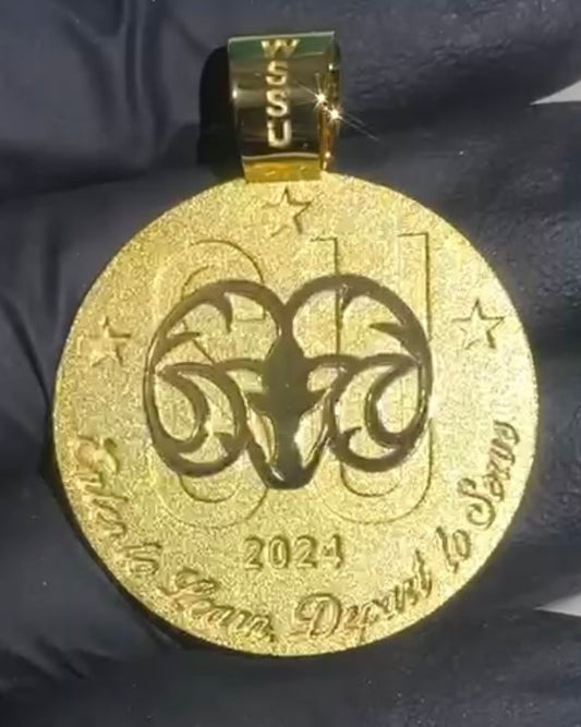 WSSU True to SU Pendant & Chain