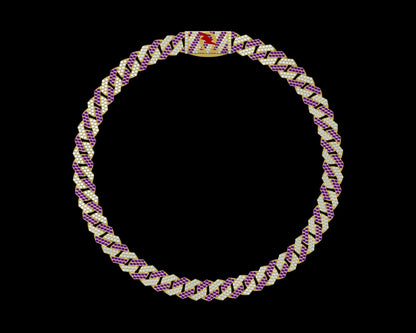Omega Psi Phi Cuban Link Necklace
