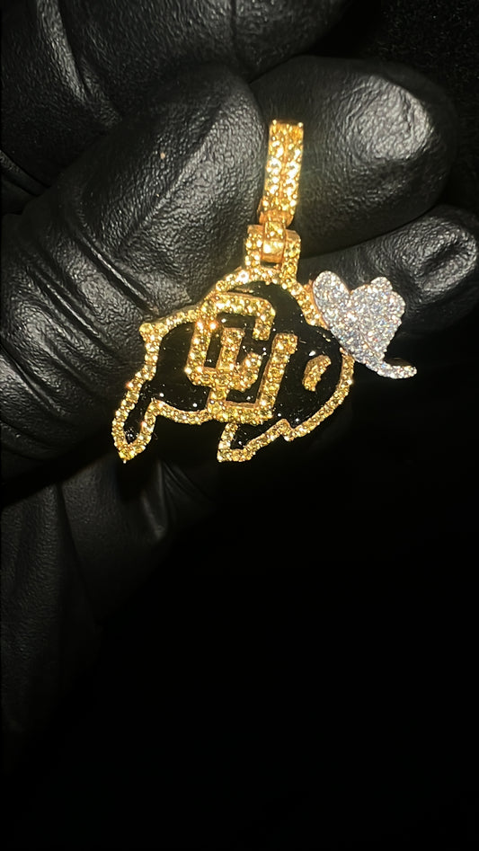 Colorado Buffaloes Ralphie Pendant — Small