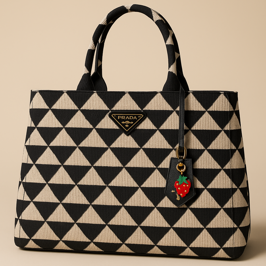 Luxury “Strawberry” Bag Charm