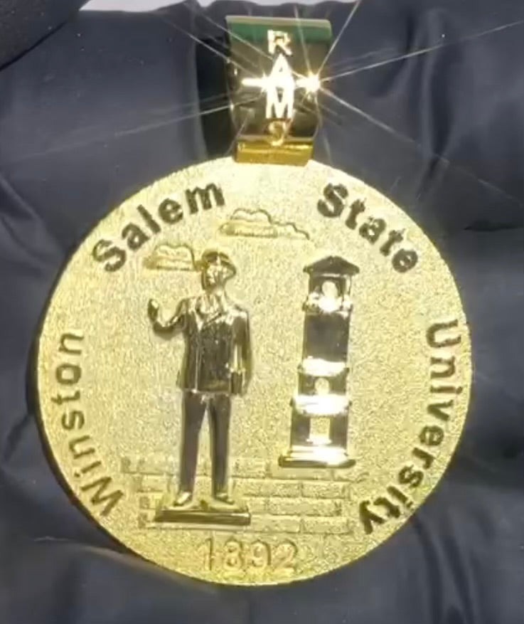 WSSU True to SU Pendant & Chain