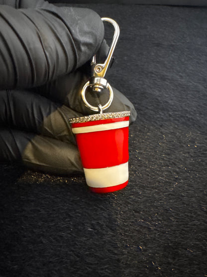 Luxury “Solo Cup” Bag Charm