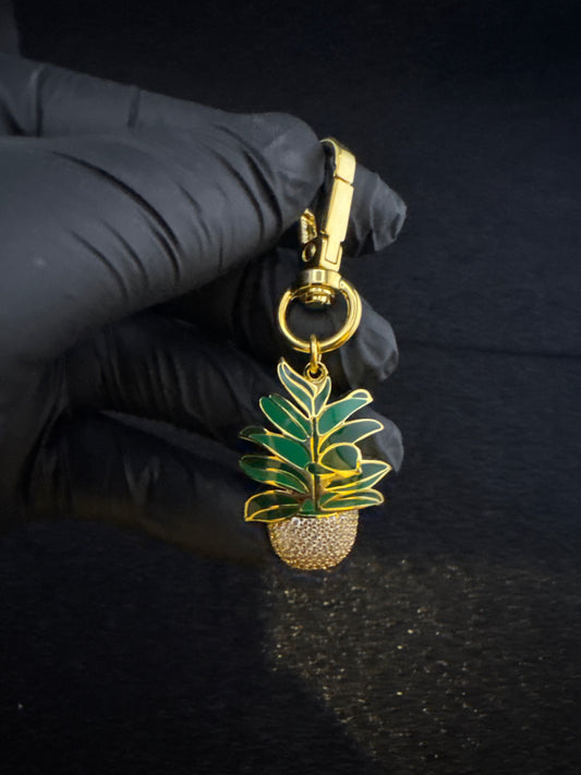 Luxury “Plant Lover” Bag Charm
