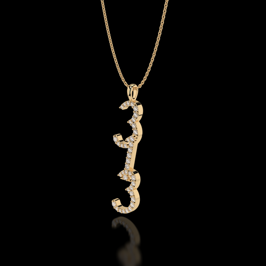 “City Charm” Area Code Pendant