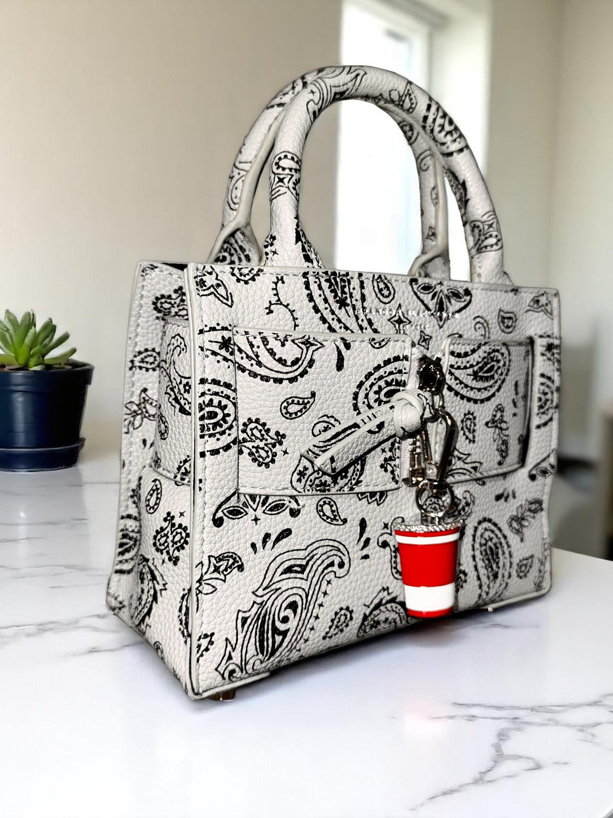Luxury “Solo Cup” Bag Charm
