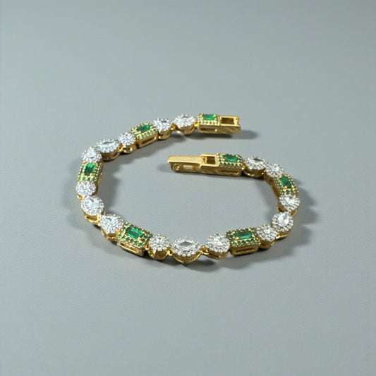 Verdant Diamond Glow (Bracelet)