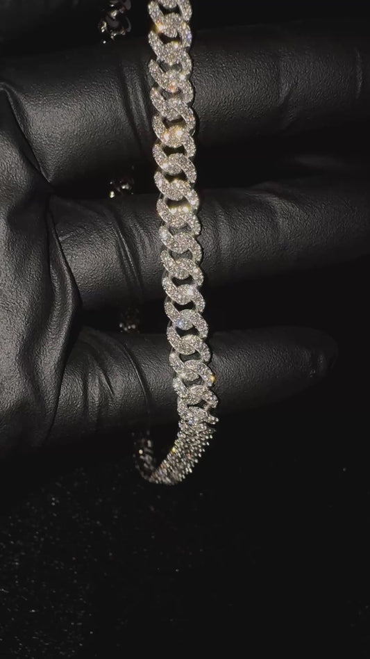 8mm Diamond Cuban Link