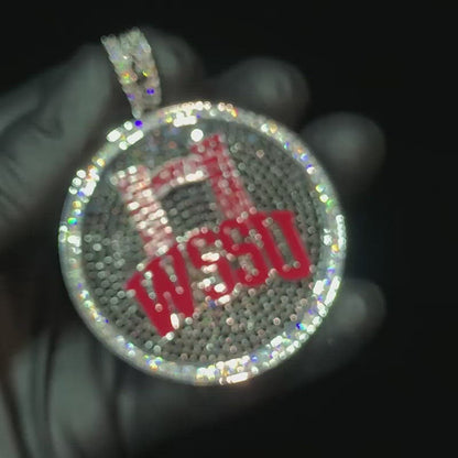 WSSU Home & Away Pendant