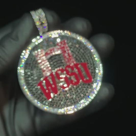 WSSU Home & Away Pendant