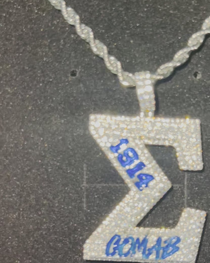 Phi Beta Sigma Pendant