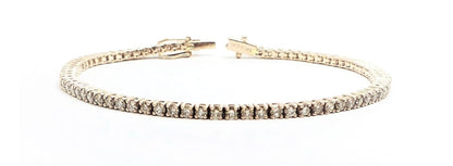 Rose Gold Diamond Tennis Bracelet
