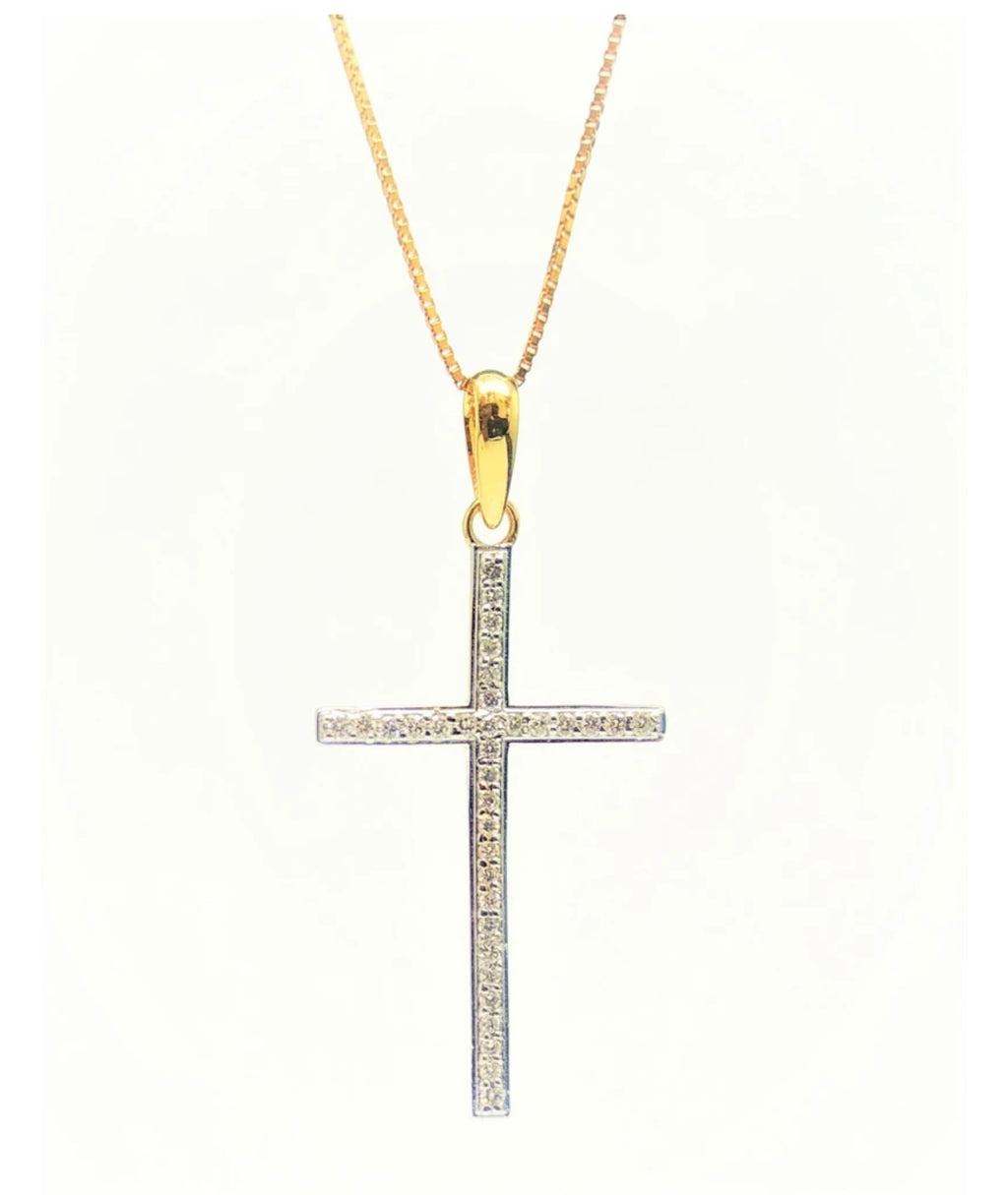 Diamond Cross Pendant