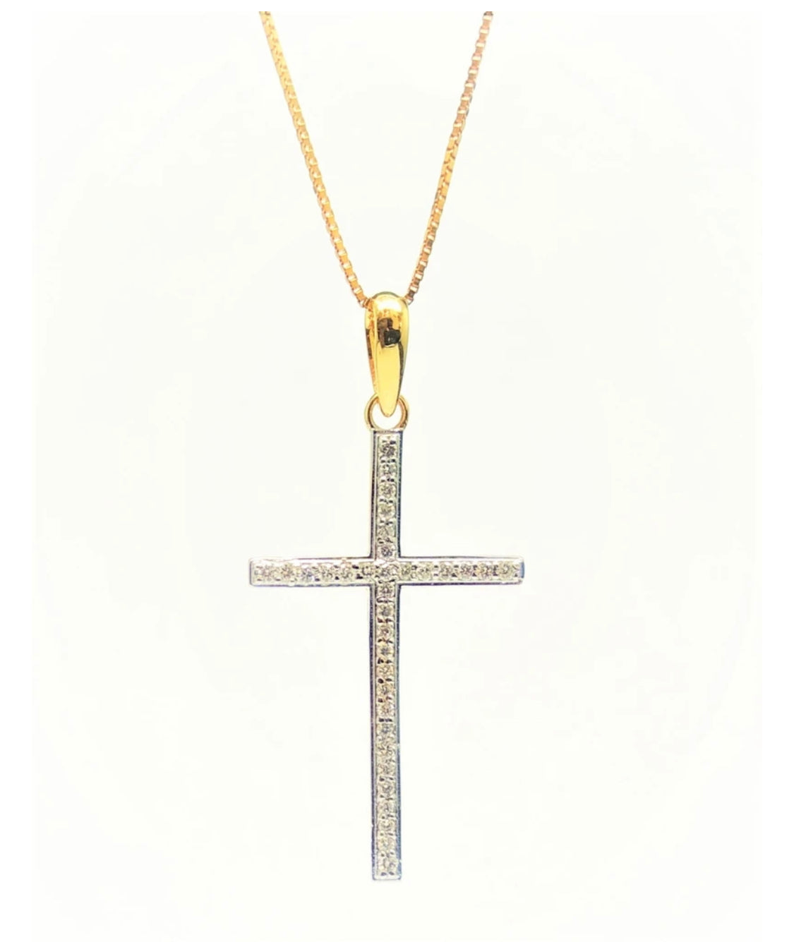 Diamond Cross Pendant