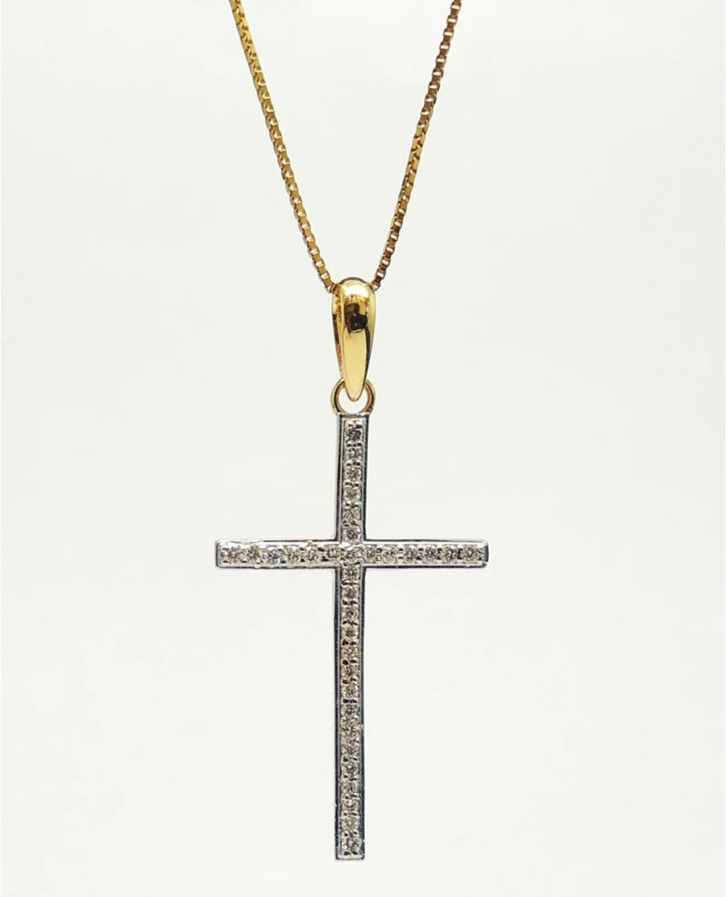 Diamond Cross Pendant