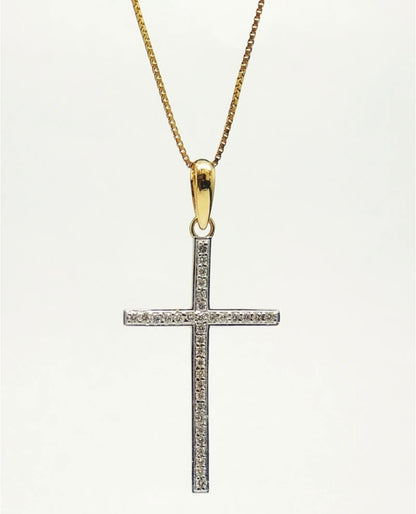 Diamond Cross Pendant