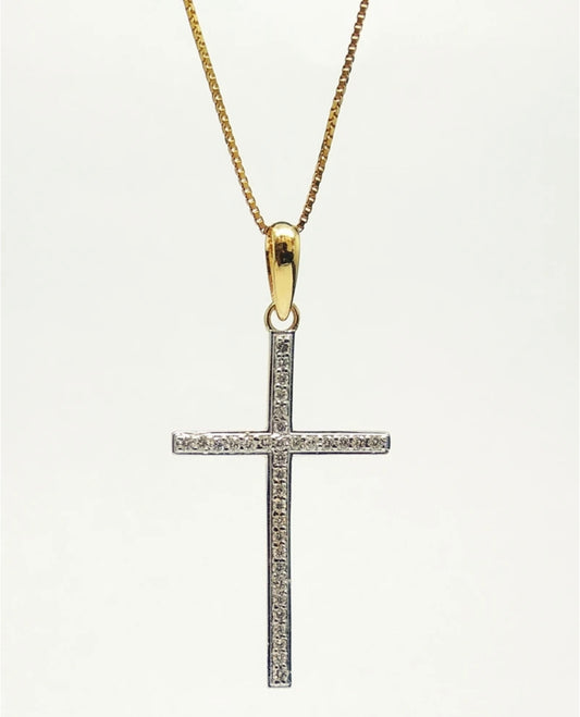 Diamond Cross Pendant