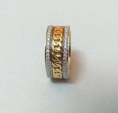 The Duke Collection — Cuban Link Wedding Band